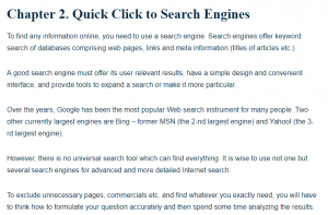 Dissertation research search engines