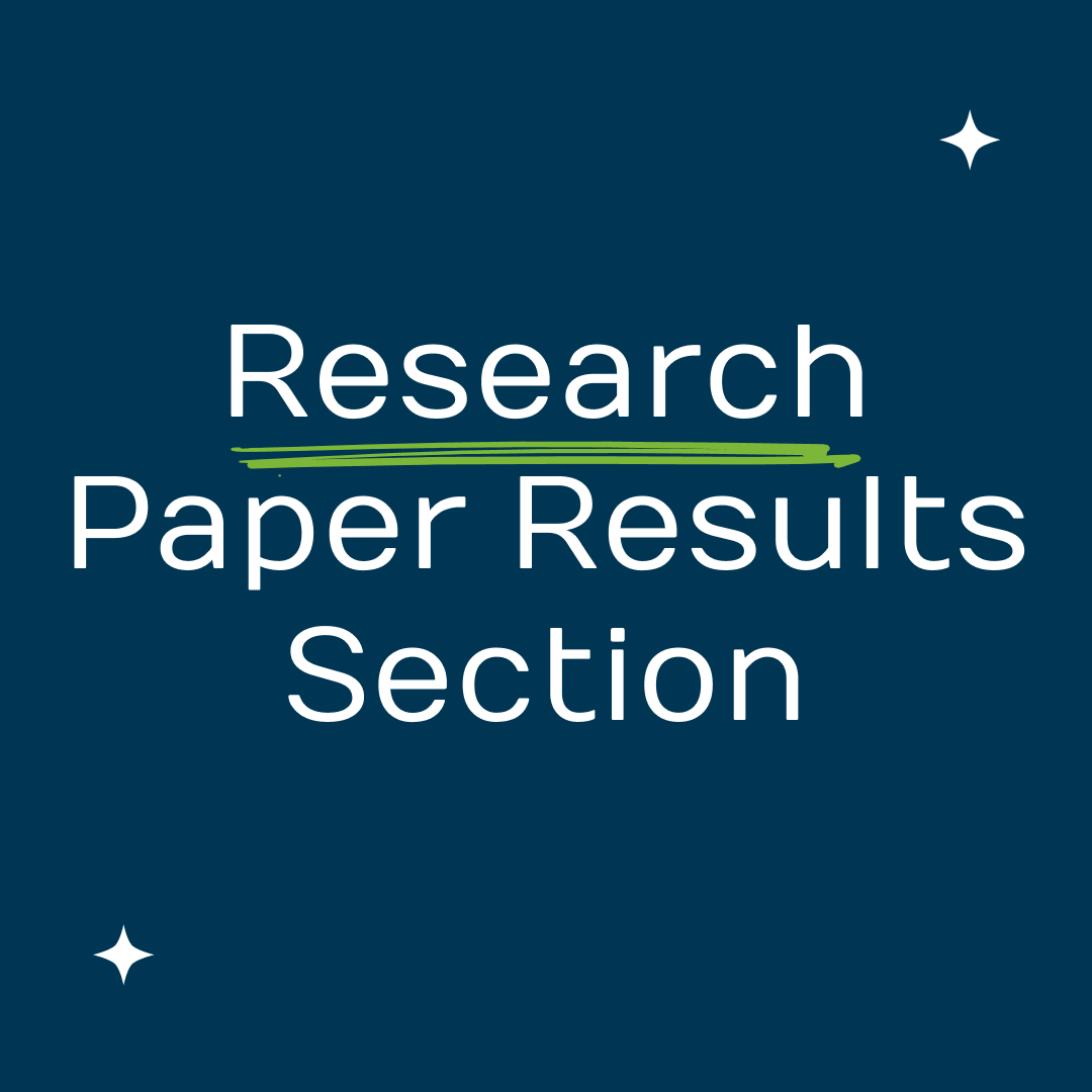 how to write up research results