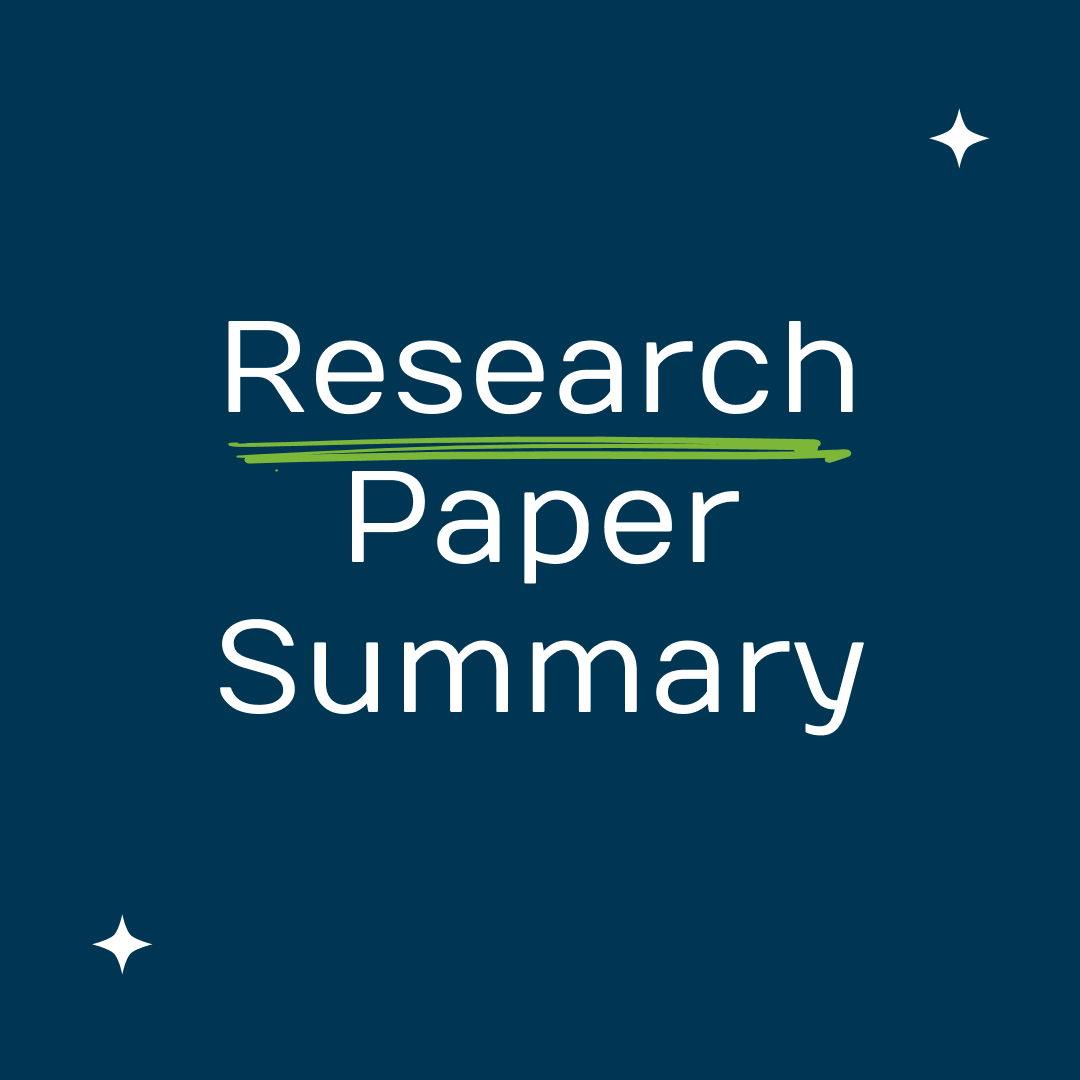 research paper summary section wise